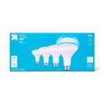 Up&Up LED 65W BR30 Daylight Light Bulbs - 4 Pack