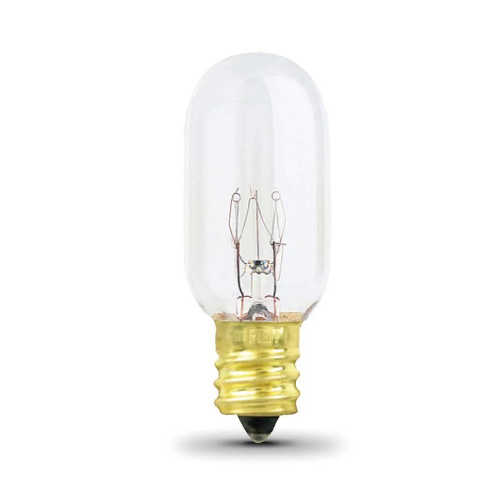 0e3ec1e7a915823c303ab1b6c56be4aa6997eab349a3898c56bec4d872ebb707.jpg Feit Electric 40 Watt T7 Appliance Incandescent Bulb E17 (Intermediate) Soft White 1 - Image 1