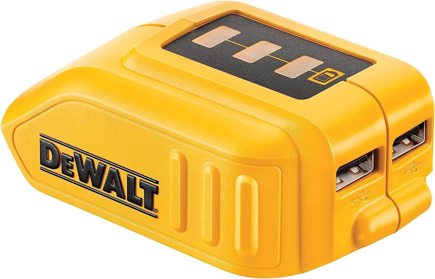0e4190705cc9e7fa5532b02b6d9612d3b57bdcb037798beb598ee52f555bbdcf.jpg DeWalt DCB090 12V/20V Max USB Lithium-Ion Power Source - Image 1