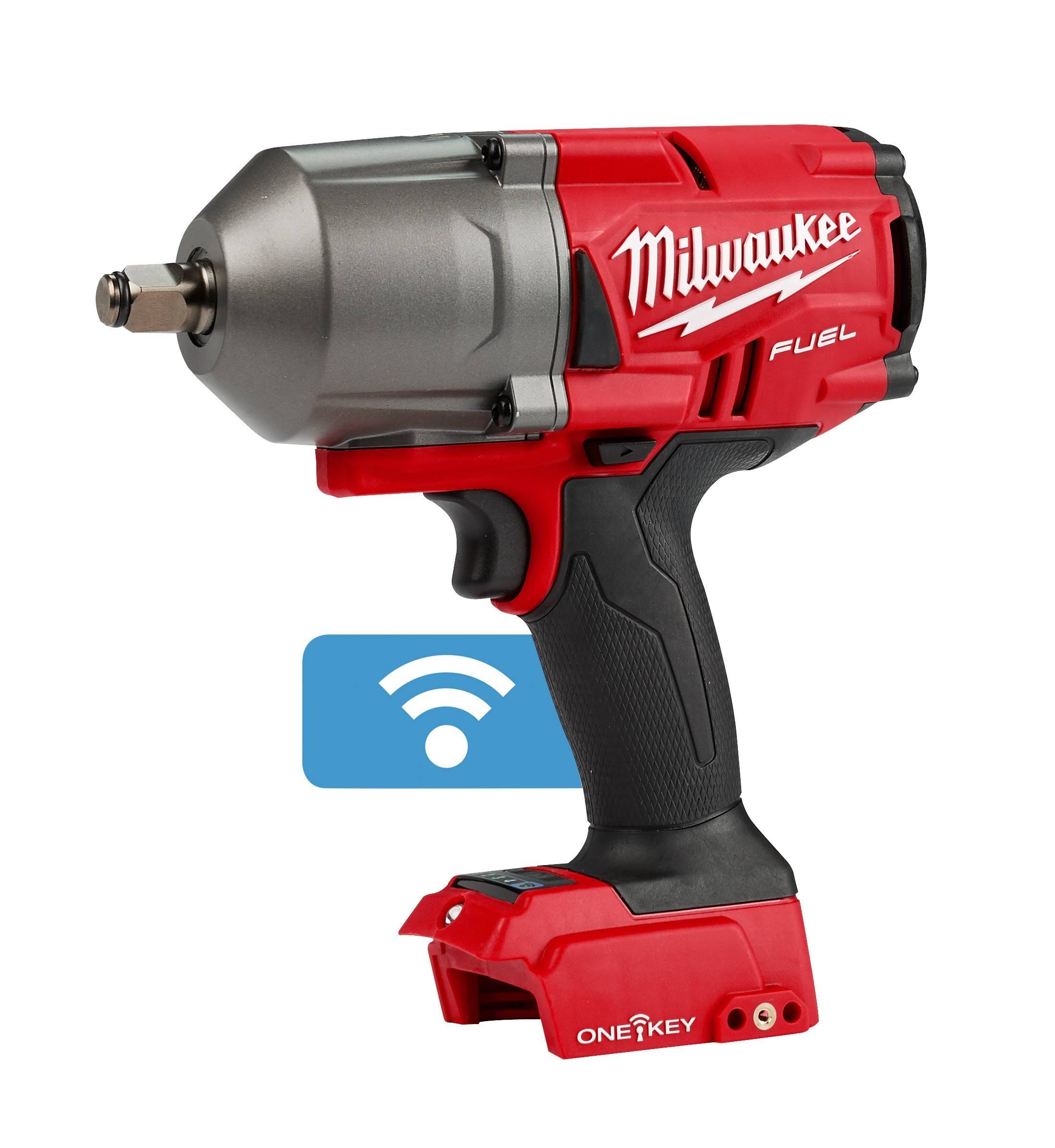 0e431470b05f0b7d68d367993d39cf41dcd14c725f200f48ff7d35e7ebb0d505.jpg Milwaukee Impact Wrench 1/2in 18-V Lithium-Ion Cordless Friction Ring Tool-Only - Image 1