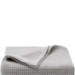 Tommy Bahama Bahama Coast Blanket - Grey - Full/Queen