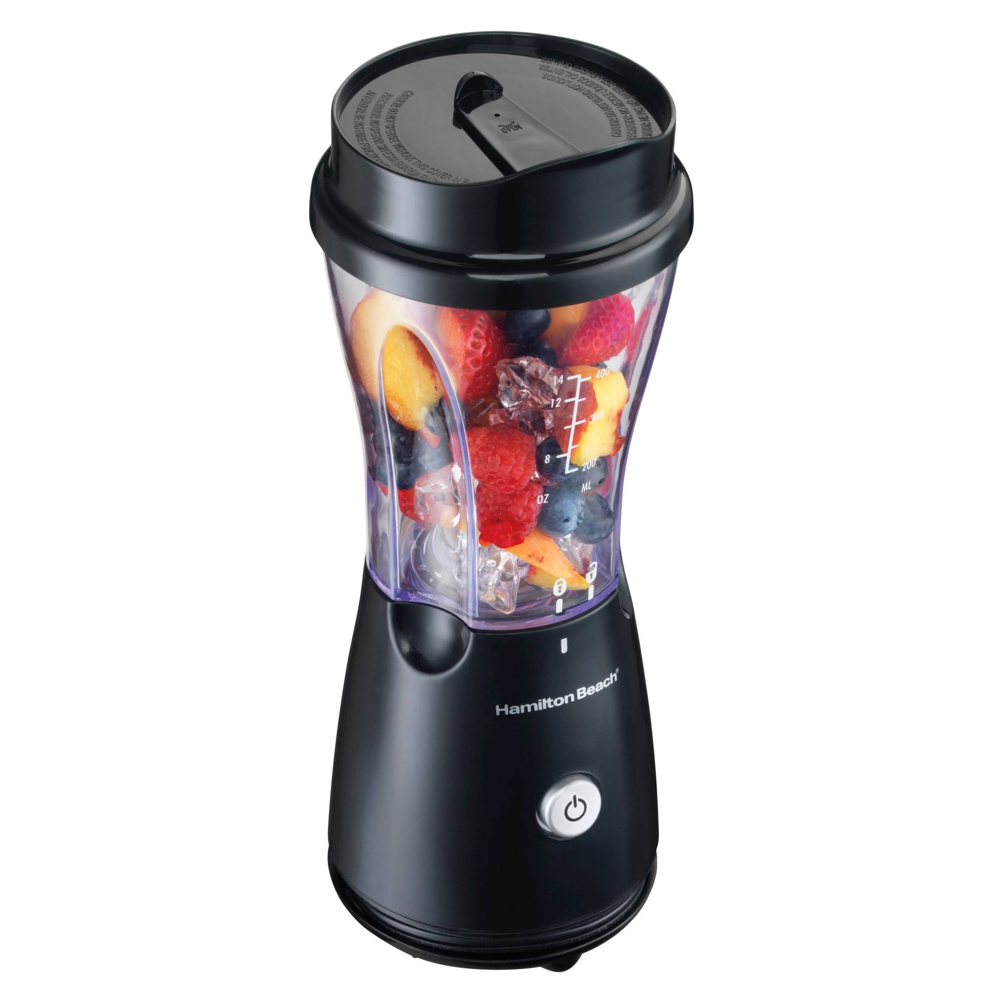 0e4829f01610426c2482d32b2deb5dc96fede2dbac15b6577a295f9037faeb9f.jpg Hamilton Beach 51146 Personal Creations - Blender - 14 oz - black - Image 1