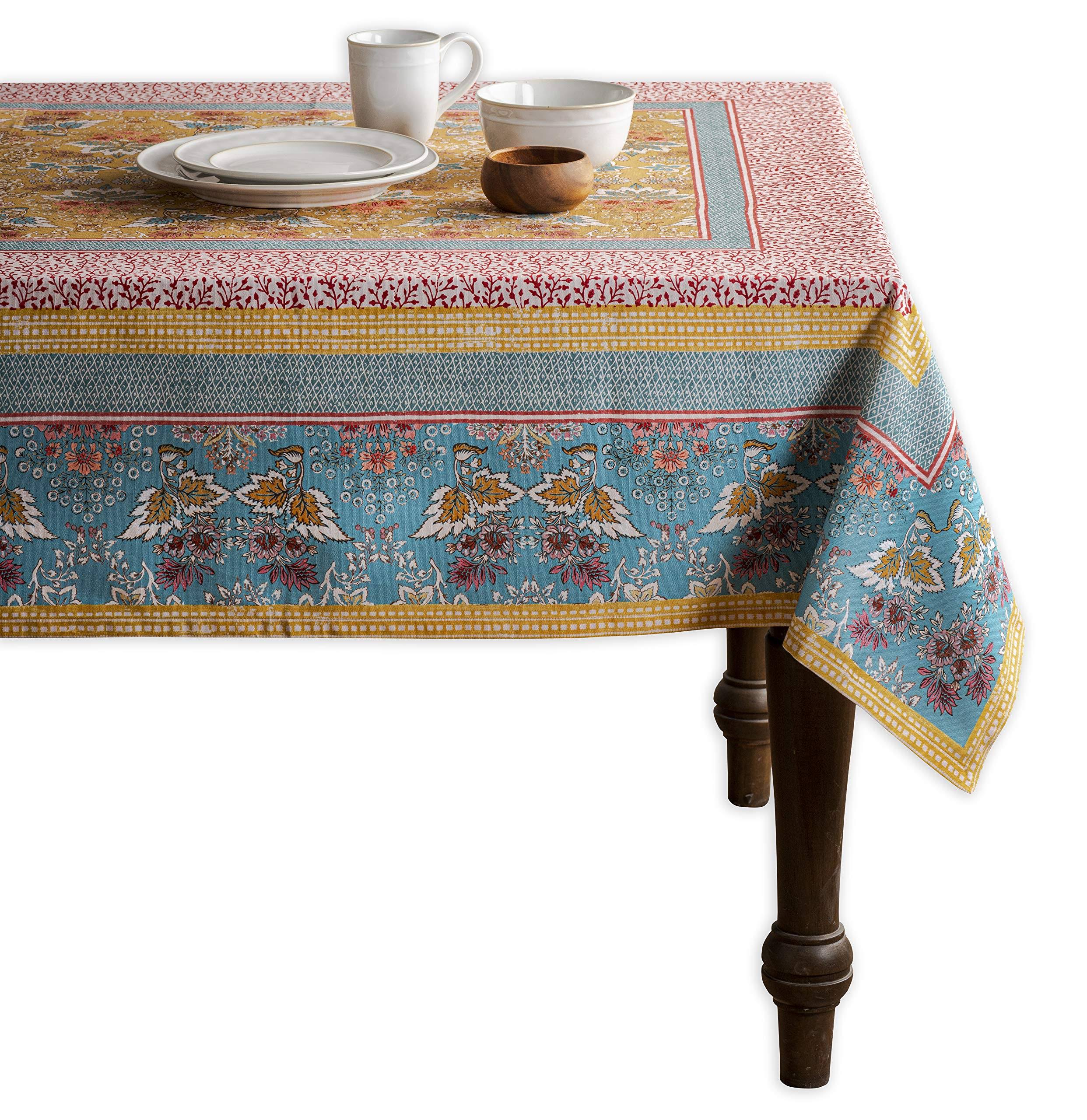 0e50da3a20e8a2a40e8d4b78fae621b8db44f6bc8a055c62101dfd8465161b28.jpg Maison d' Hermine Table Cloth 100% Cotton 60"x108" Decorative Tablecover Rectangle Tablecloths Washable for Gifts, Dining, Buffet Parties & Wedding - Image 1