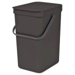 Brabantia 109966 Waste Bin, 16 L, Gray