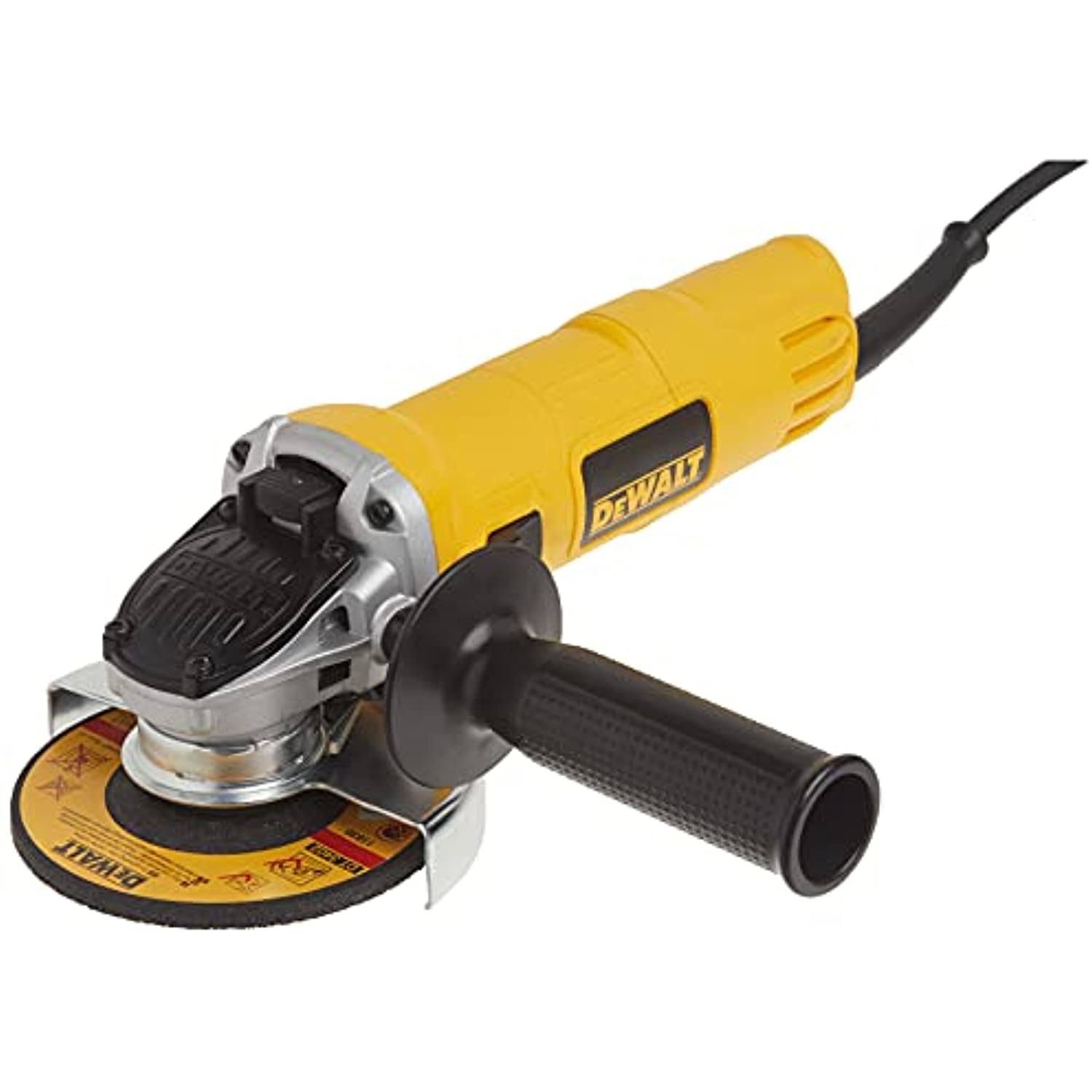 0eaf9fb53cd0e1747a77f37a2e23e839ae3d8ec7d2651fcaba4f3516cbdf03cd.jpg DeWalt DWE4011 4-1/2" Small Angle Grinder with One-Touch Guard - Image 1