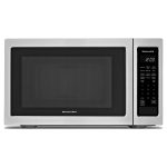 KitchenAid 1.6 Cu. ft. Stainless Steel Countertop Microwave Oven-KMCS1016GSS