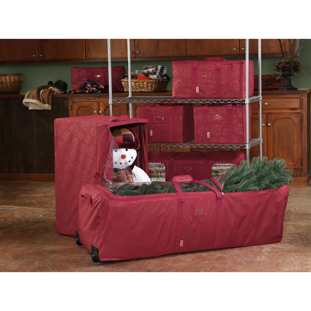 0ed435f8707271496c398d816f2cc828798060c0d648500ea31c183ab4cb3293.jpg Classic Accessories Ornament Organizer Storage Bin - Image 1