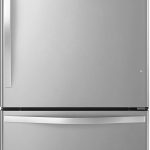 Whirlpool WRB322DMBM 22 Cu ft Bottom Freezer Refrigerator Stainless Steel