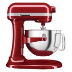 KitchenAid Professional 600 Series KP26M1XER Bowl-Lift Stand Mixer, 6 Quart, Dark Green William Sonoma (Grenadine) (Renewed)
