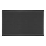 GelPro NewLife Designer Comfort Grasscloth Anti-Fatigue Floor Mat, 20" x 32", Charcoal