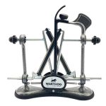 Warthog V-Sharp A4 Knife Sharpeners, 325 Grit Diamond Rods with Adjustable Angles, Professional Knife Sharpener System, Metal Frame Construction,