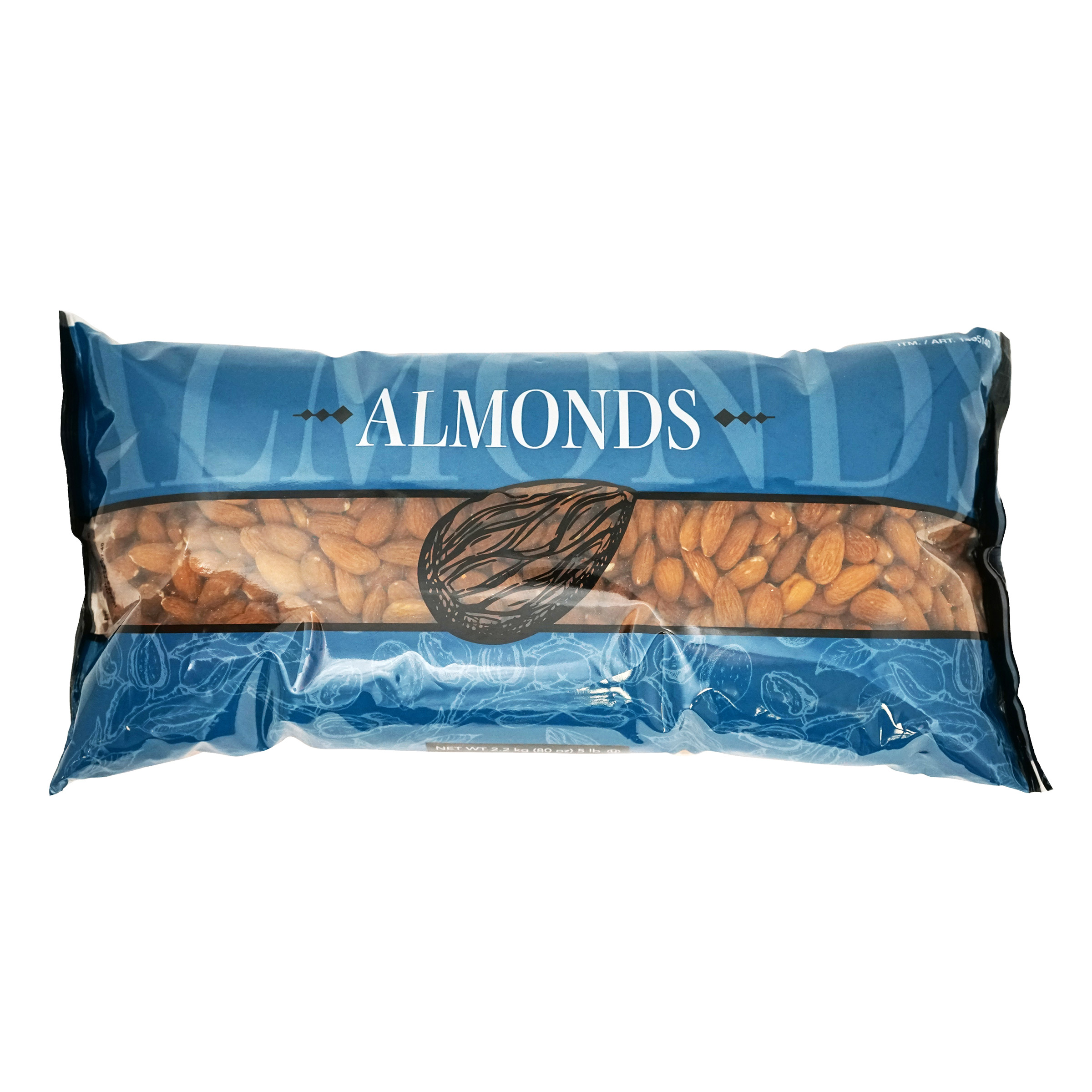 0f84a43b8cdc1b15811d818f987eb12f3d68cb87ea2bba53e7a64a293294cca2.jpg Almonds, 5 lb - Image 1