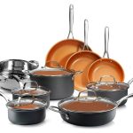 Gotham Steel Pro Hard Anodized Pots and Pans 14 Piece Premium Cookware Set
