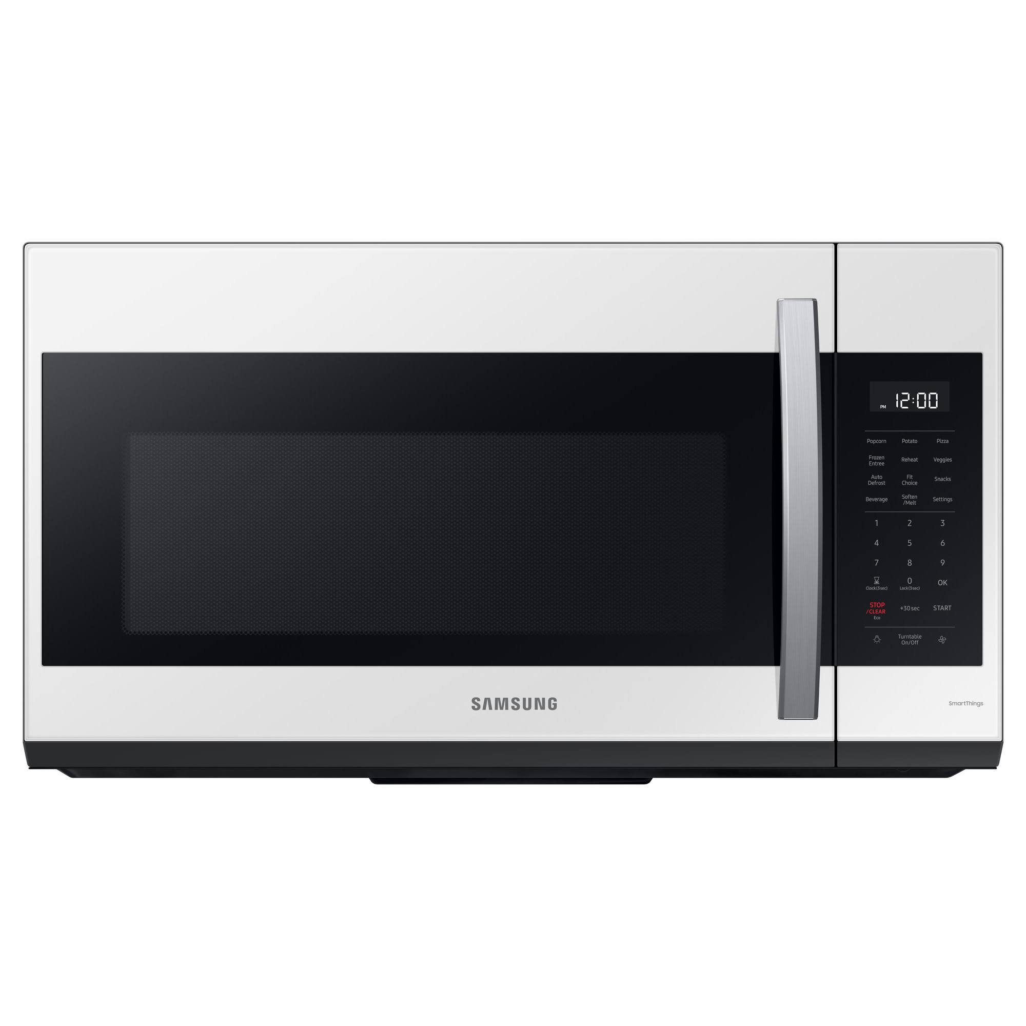 0fbef779d8ec623914a7a44a5c22ecdd4e2000563bc995fb802d6815c4eccf80.jpg Samsung Bespoke Smart 1.9 Cu. ft. Over-The-Range Microwave with Sensor - Image 1