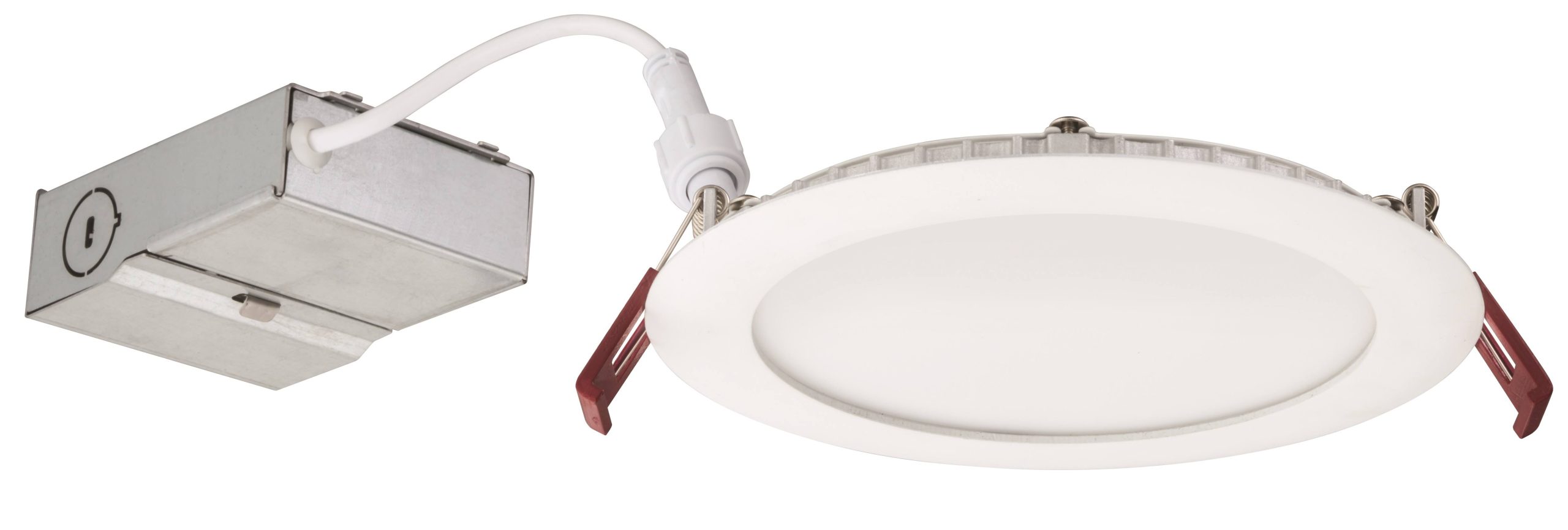 0ff68ca08e31ac135a1ffa24938e049bf713b509c4351a532fc2054d0910ae69.jpg Lithonia Lighting WF6 LED 30K40K50K MVOLT 90CRI MW M6 LED Downlight, 6" - Image 1