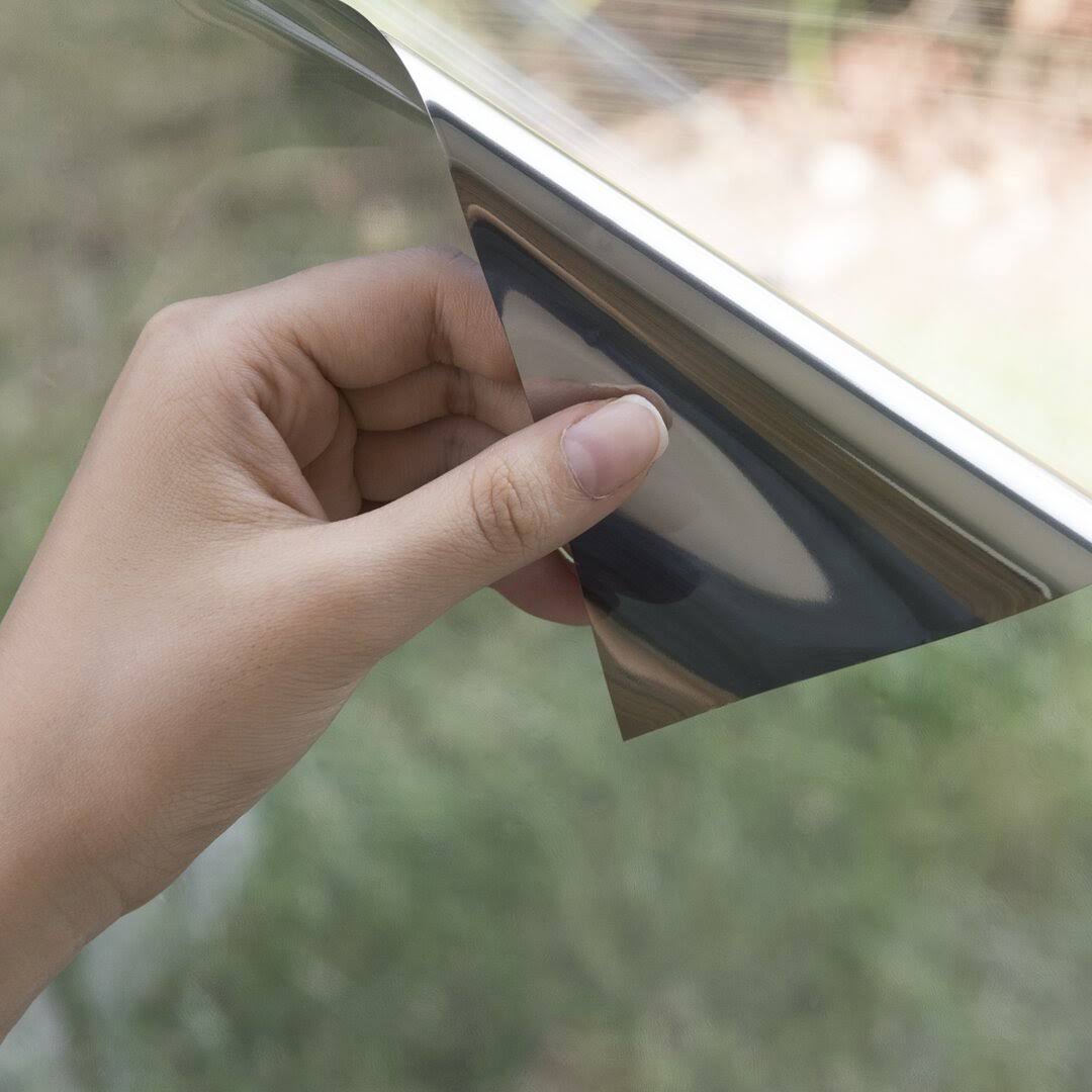 100b2eb27e8e733b0b385a9f31e56d6285b29688463d96ffc5b3cd90e69c30d2.jpg Best Home Fashion Sun Control Static Window Film, Black - Image 1