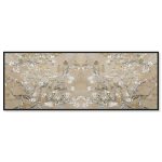 The Oliver Gal Artist Co. French 20 in x 54 in, Van Gogh in Gold Blossoms Inspiration Twin, Large Canvas Wall Art, Living Room, Gold