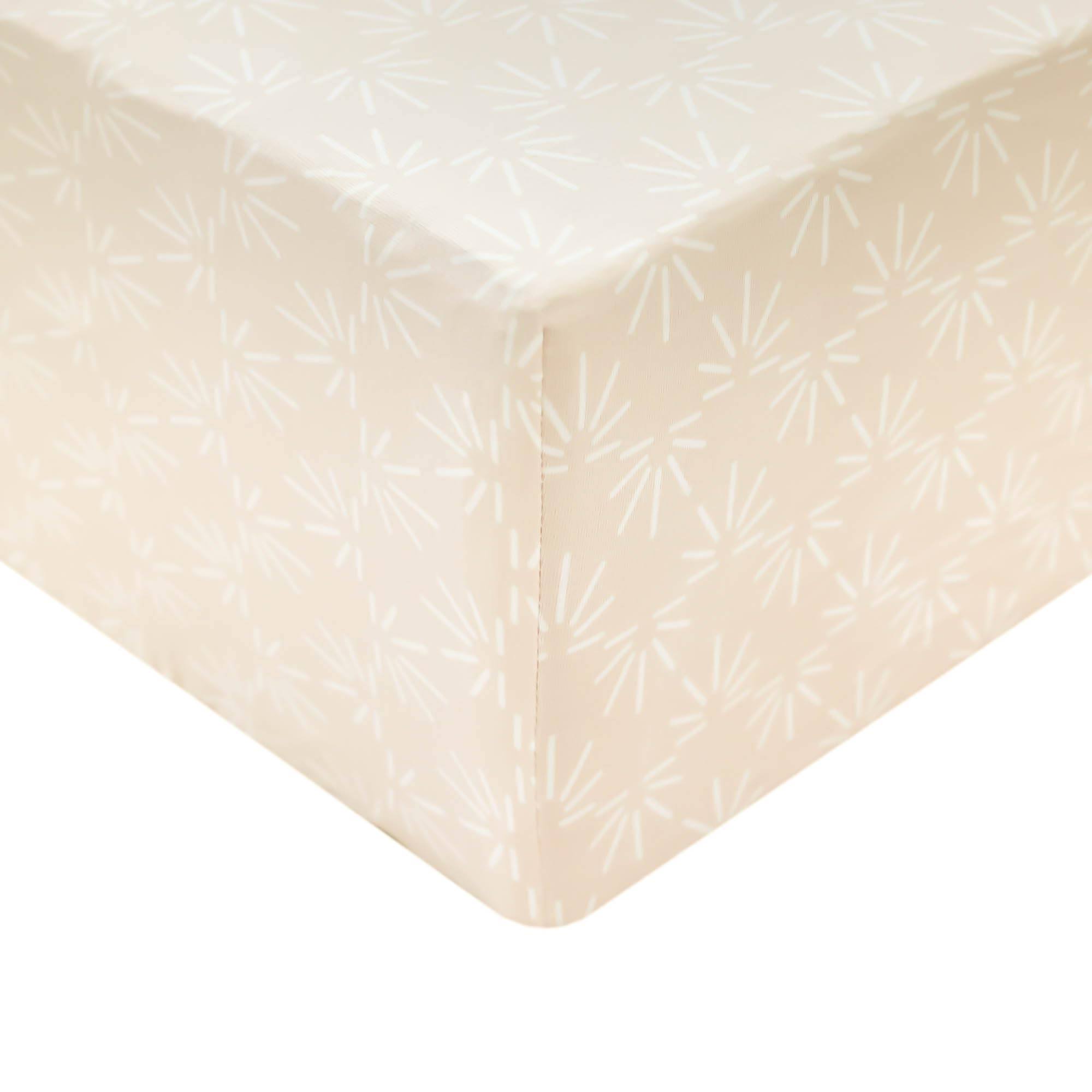 104a4c1a0c1bc079baeb4d30d3190d3e9b3dd9b427a796b49b56154c401891b0.jpg Copper Pearl Premium Knit Fitted Crib Sheet | Sol - Image 1