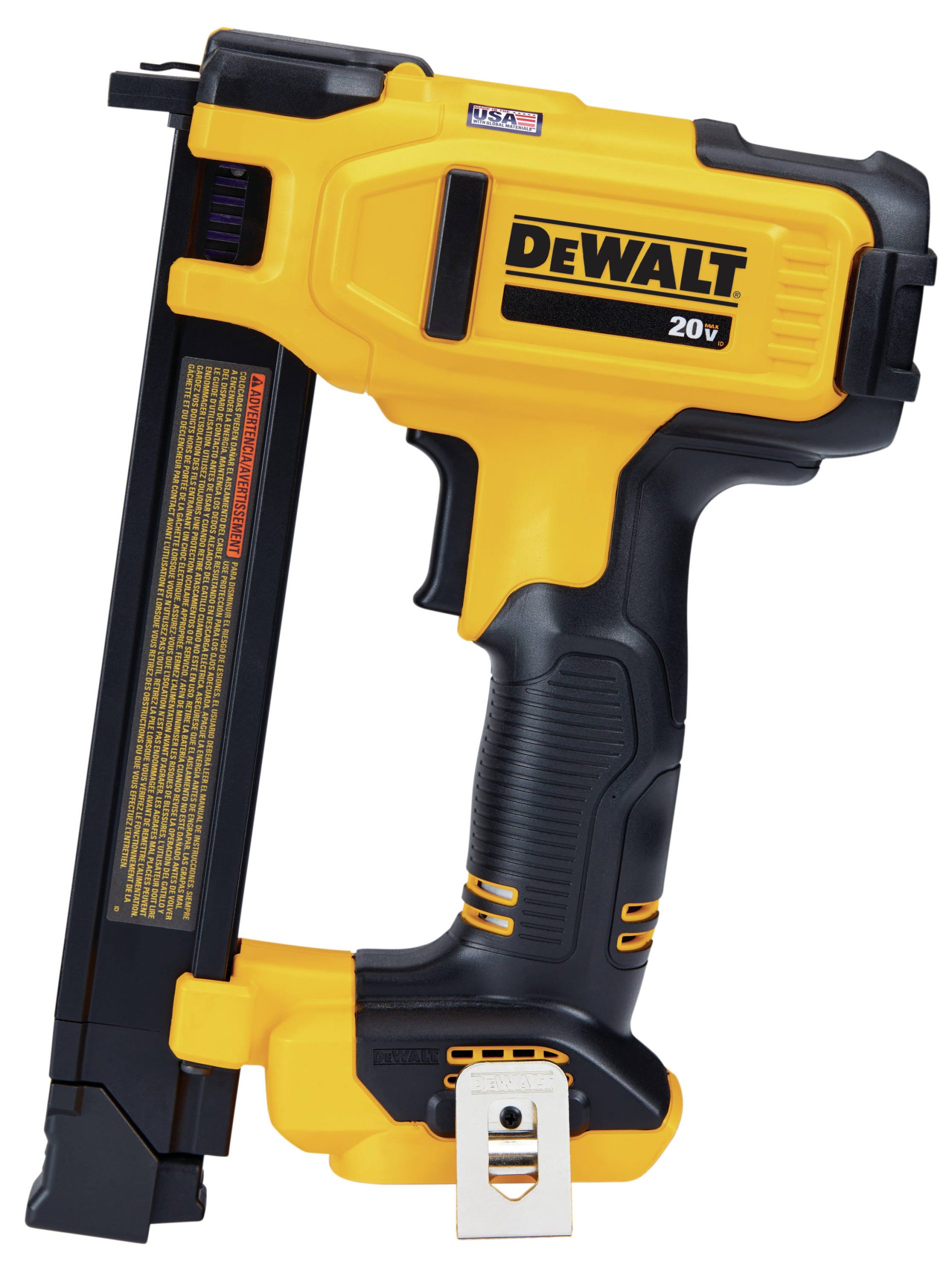 106173fa3fce9f933ddfe5f110e8c7a2bea2a751ef32b4e22f4956ab5ad38750.jpg DeWalt DCN701B 20V Max Cordless Cable Stapler (Tool Only) - Image 1