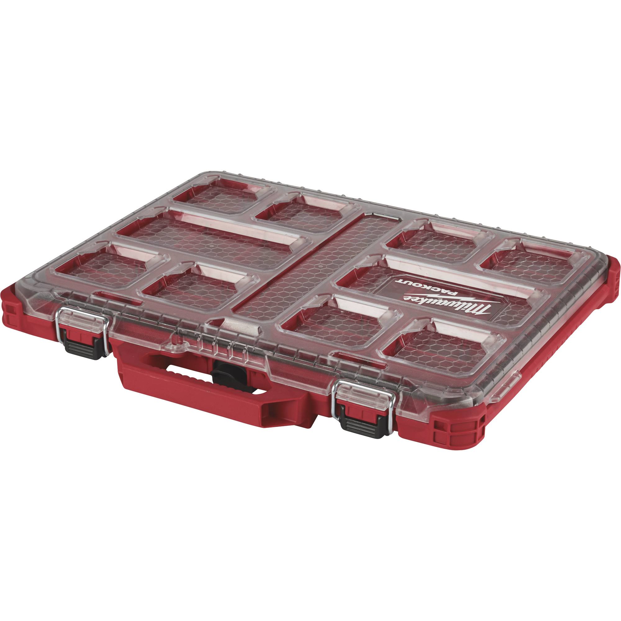 1068bf50a604b89d9962dbc046e6920245733ba4f981435604d1ab3f73d7cfc2.jpg Milwaukee 48-22-8431 - PACKOUT Low-Profile Organizer - Image 1