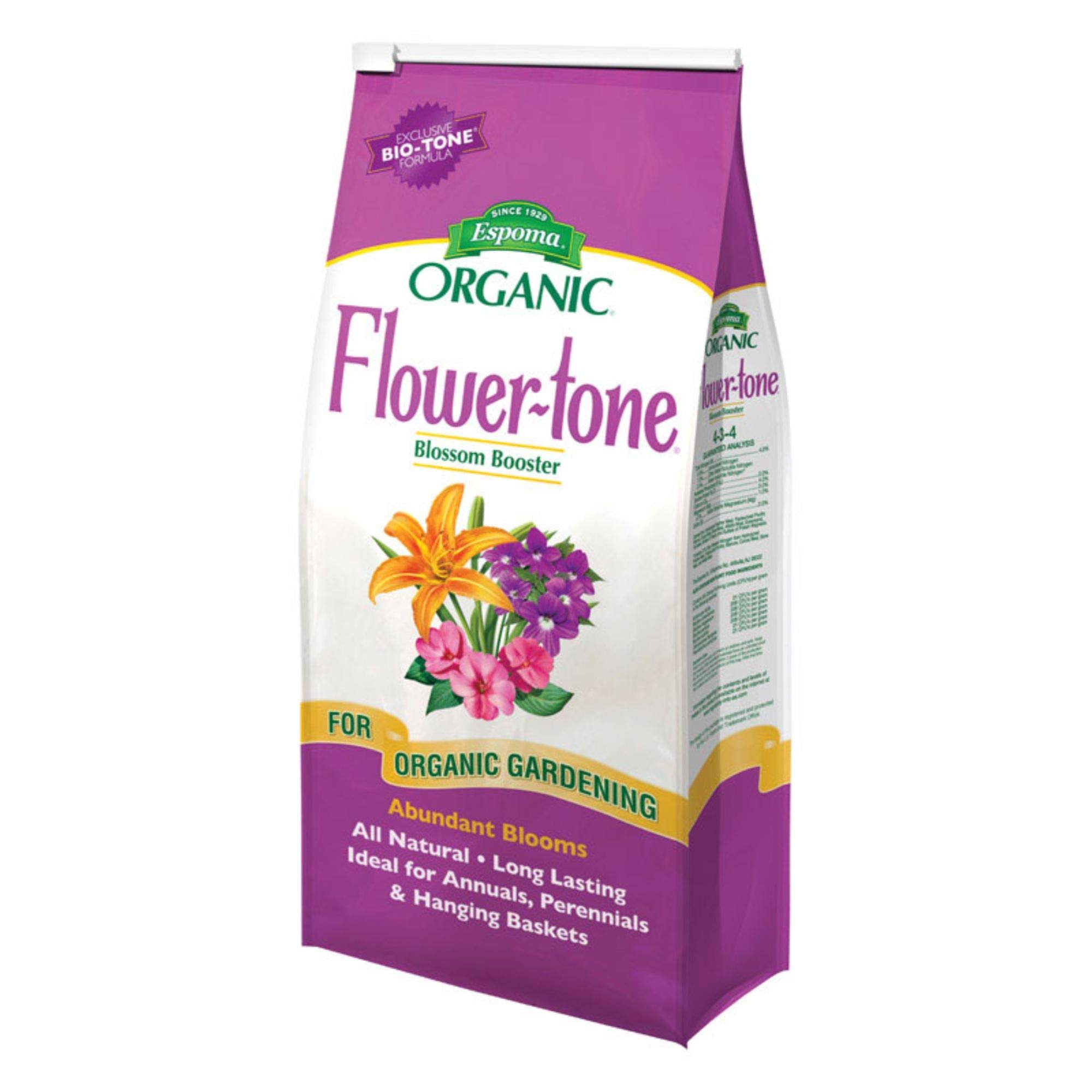 108f794da52525524e91250644e0358a2f5cf53602febad7f044f1d6897bd0cd.jpg Espoma Flower-tone Plant Food, 4lb - Image 1