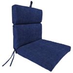 Jordan Manufacturing - Celosia Indigo Outdoor Chair Cushion