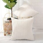 Ayedin Square Throw Pillow Cover Latitude Run Color: Cream