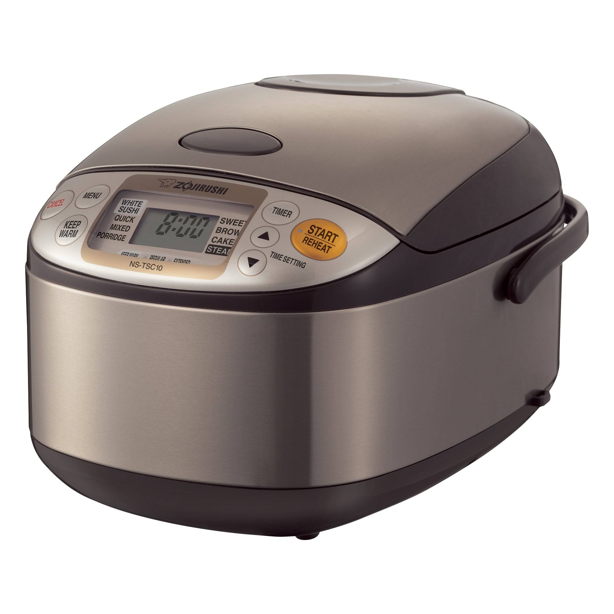 10f6a123519ce3340e9f99d7c07cc286408a2999c09b1f3fa844d13fc38fcf78.jpg Zojirushi 5.5 Cups Micom Rice Cooker & Warmer - Image 1