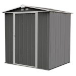 6-ft x 5-ft Spacemaker Galvanized Steel Storage Shed
