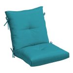 Arden Selections Plush BlowFill Dining Chair Cushion 21 x 40 - Lake Blue Leala
