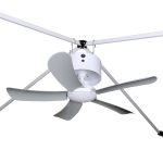 Canopy Breeze Canopy Fan Rechargeable Ceiling Fan for Portable Canopies