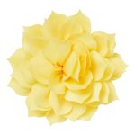 Offray Lotus Flower Great for Sewing & Crafting Projects - Yellow - 4.5 in