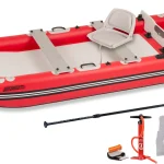 Sea Eagle Fastcat12 Inflatable Catamaran Boat Deluxe Package