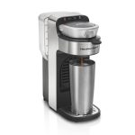 Hamilton Beach The Scoop Single-Serve Stainless Steel Coffee Maker with Removable Reservoir