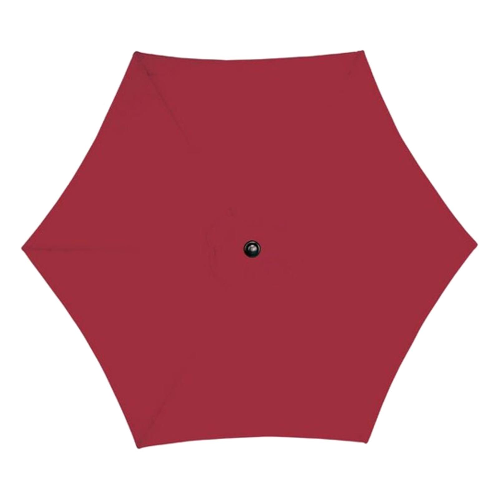 127fb89a170bb1b851215a6d86e194183f2cc5c9b2fe0ccd470c0e8f9eae6701.jpg Living Accents 9' Brick Market Umbrella - Image 1