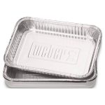 Weber 6415 Small 7-1/2-inch-by-5-inch Aluminum Drip Pans, Set of 10
