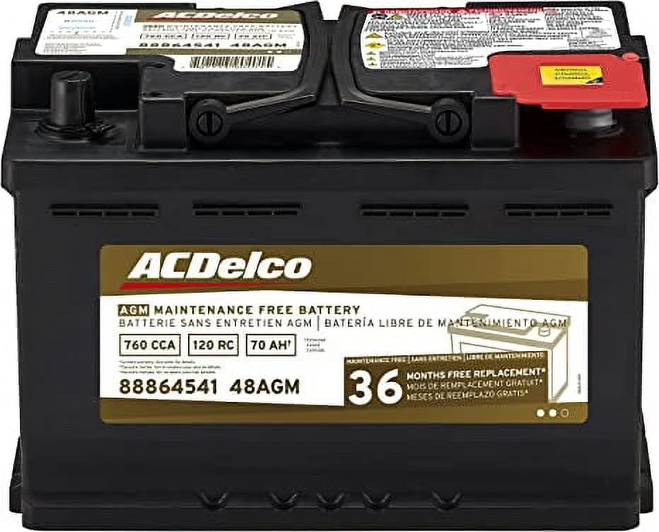 Acdelco AGM Automotive BCI Group 48 Battery 48AGM