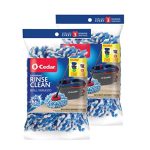 O-Cedar RinseClean Spin Mop Microfiber Refill, 1 ct (Pack of 2)