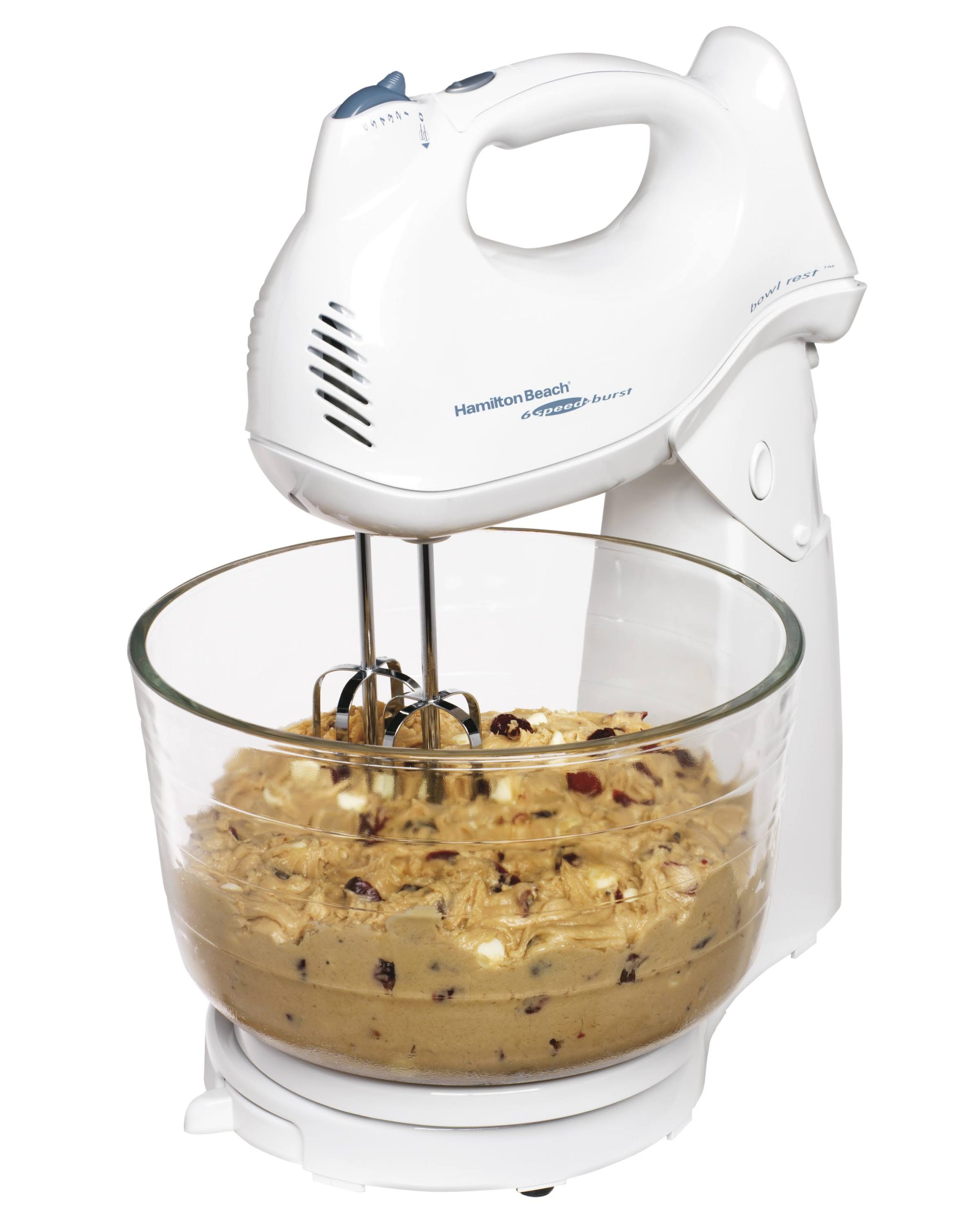 137bf66dcd04b727ff71f176f3b05ad11c73f3aa731b37bd9e14fd21dfeeb1ad.jpg Hamilton Beach Power Deluxe 6469 Stand Mixer - white - Image 1