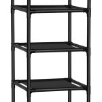 Fiducial Home 10 Tiers Shoe Rack Space Saving Vertical Single Pairs Sturdy Shoe Shelf Storage Organizer