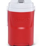 Igloo 1/2- Gallon Sport Beverage Jug with Hooks - Red