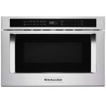 KitchenAid 24" Stainless Steel Under-Counter Microwave Drawer