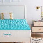 Linenspa Signature 2 in 5 Zoned Gel Mattress Topper, Twin