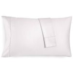 Charter Club Damask Standard Pillowcase Set, 550 Thread Count 100% Supima Cotton, Created for Macy's - White