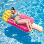 Intex Popsicle Inflatable Pool Float with Realistic Printing, 75" x 30"