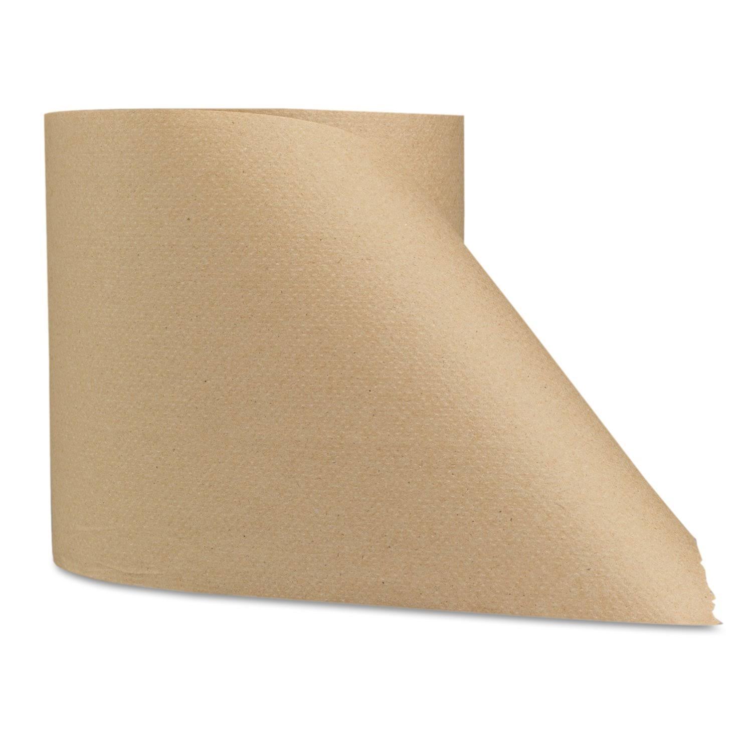 14c43309e3da8fbf1867cd0badbe6c82564c97f28ed05c4a11f546af8c5eba0b.jpg Boardwalk Economy Recycled Hardwound Paper Towel, Tan - 6 rolls - Image 1