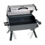 Martin 14, 000 BTU Portable Propane Bbq Gas Grill with Support Legs & Grease Pan