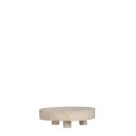 Vahle Ottoman/Coffee Table Tray AllModern Size: 2.5" H x 7.85" W x 7.85" D, Color: Light Brown