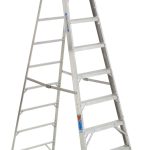 Werner 10 ft. Aluminum Step Ladder 300 lb. Type IA(310)-Instock