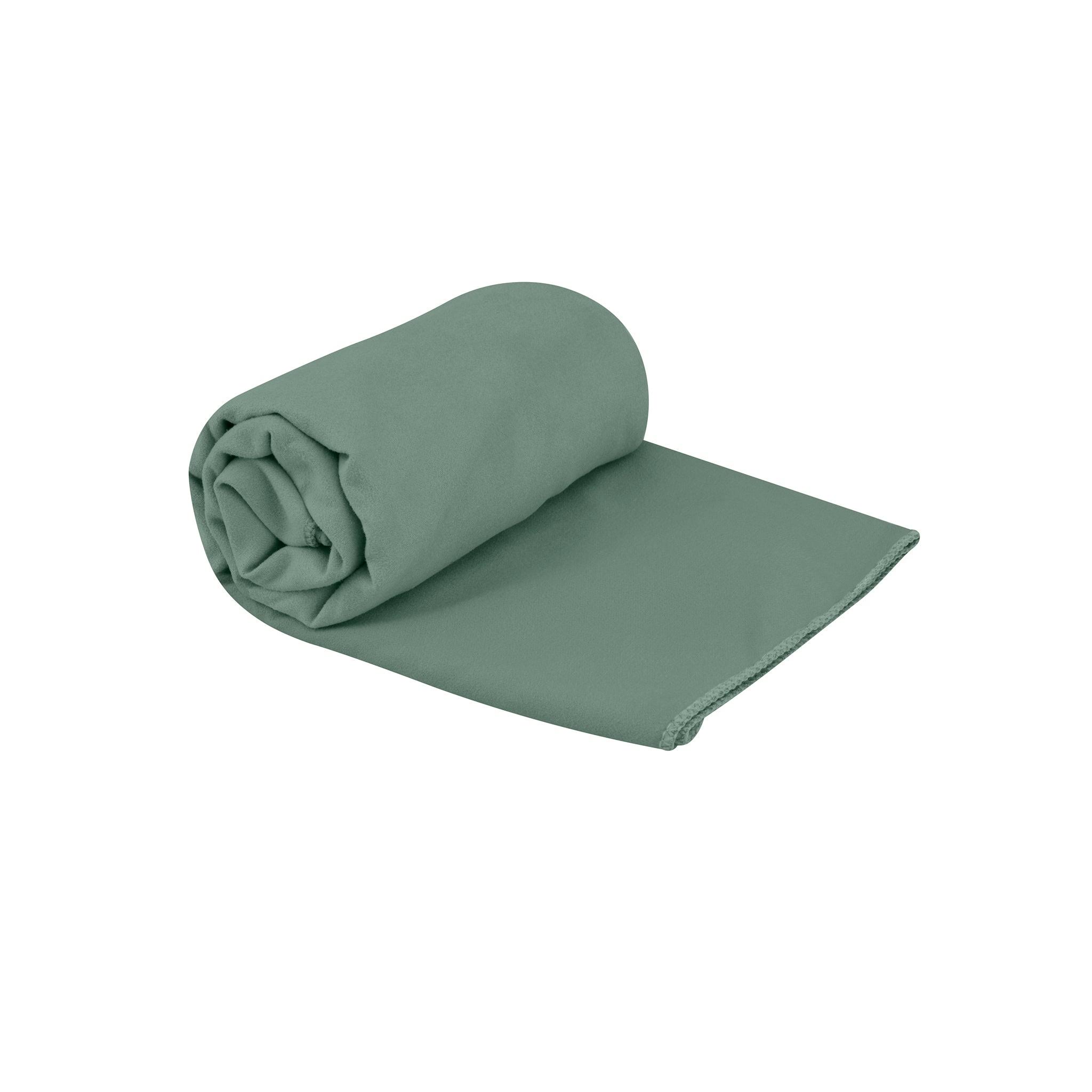 14e581fdfaa3ef4d0a41d7bc0e10d2d50ef3cafb6c22166e47a6bb4377a4061e.jpg Sea to Summit Drylite Towel Sage Green / Medium - Image 1